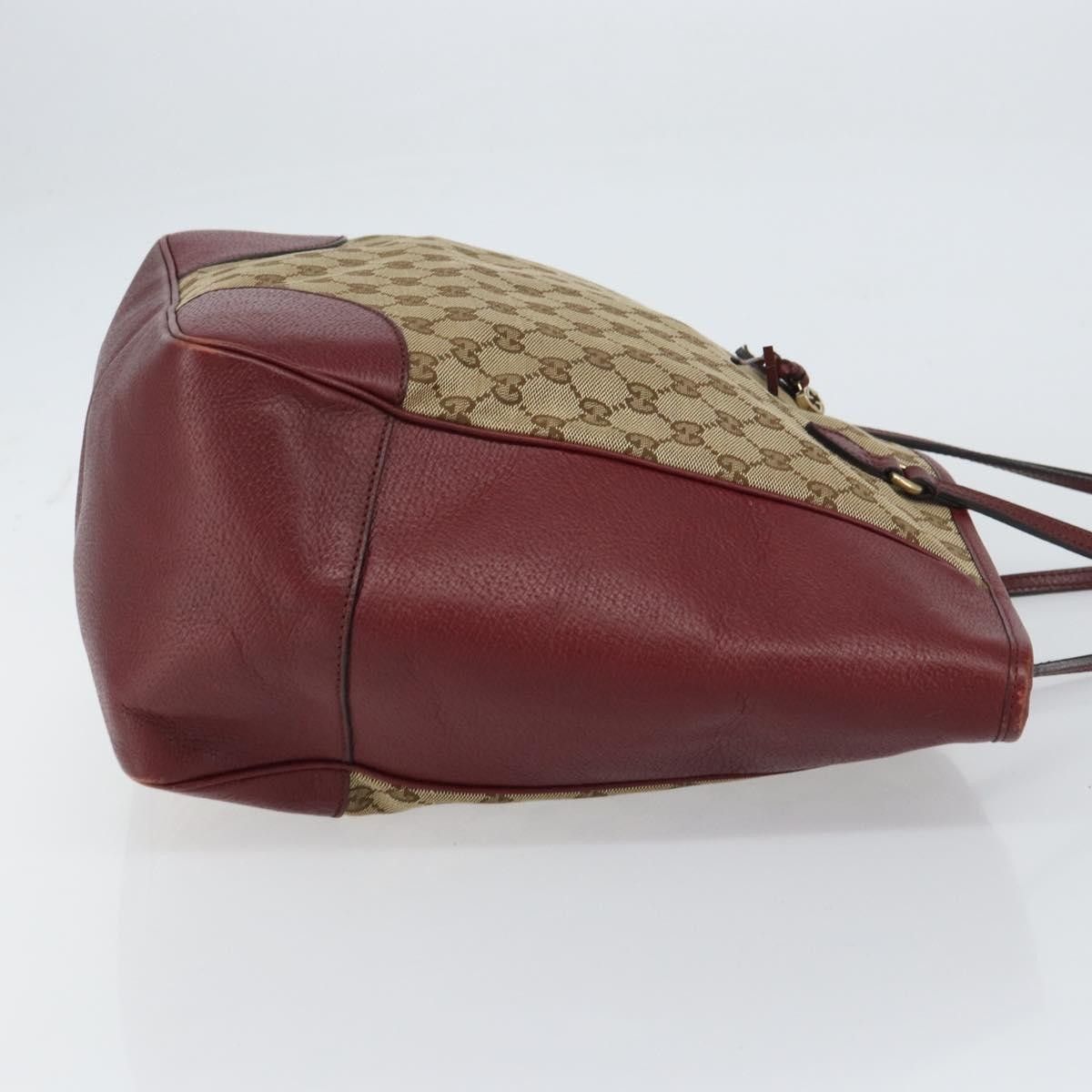 Gucci Gucci Bree Tote GG Canvas with Leather Size ONE SIZE - 3 Thumbnail