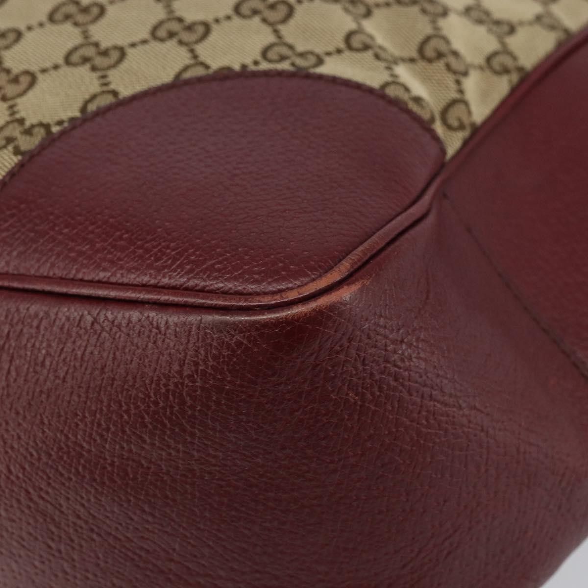 Gucci Gucci Bree Tote GG Canvas with Leather Size ONE SIZE - 12 Thumbnail