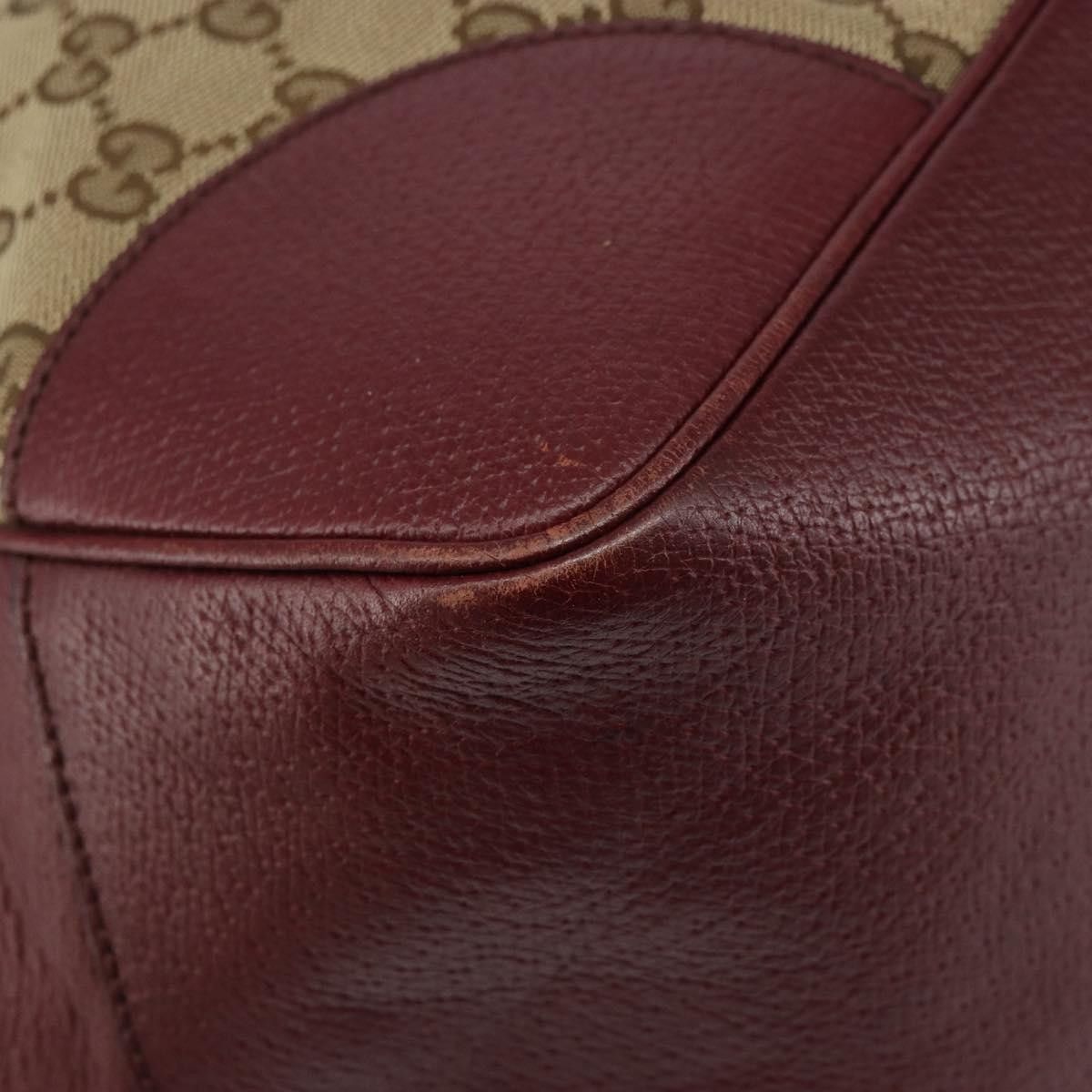 Gucci Gucci Bree Tote GG Canvas with Leather Size ONE SIZE - 9 Thumbnail