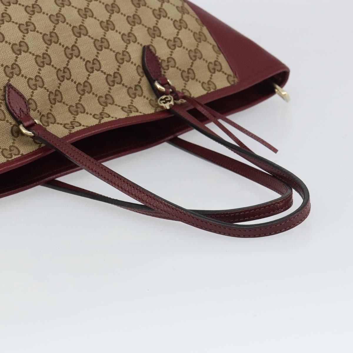 Gucci Gucci Bree Tote GG Canvas with Leather Size ONE SIZE - 8 Thumbnail