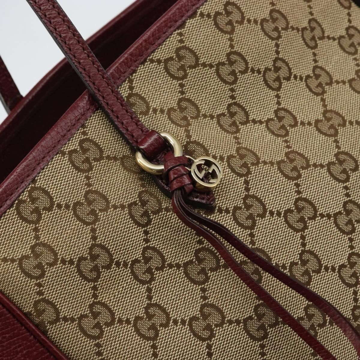 Gucci Gucci Bree Tote GG Canvas with Leather Size ONE SIZE - 15 Thumbnail