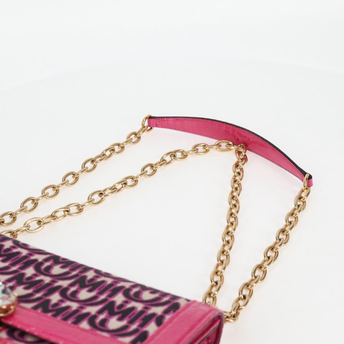 Miu Miu Miu Miu Chain Shoulder Bag Canvas Size ONE SIZE - 18 Thumbnail