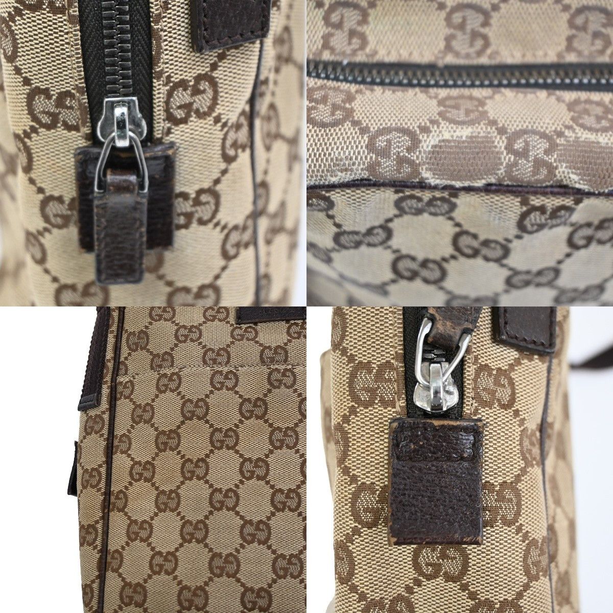 Gucci Gucci Vintage Front Pocket Flat Messenger GG Canvas Size ONE SIZE - 11 Thumbnail