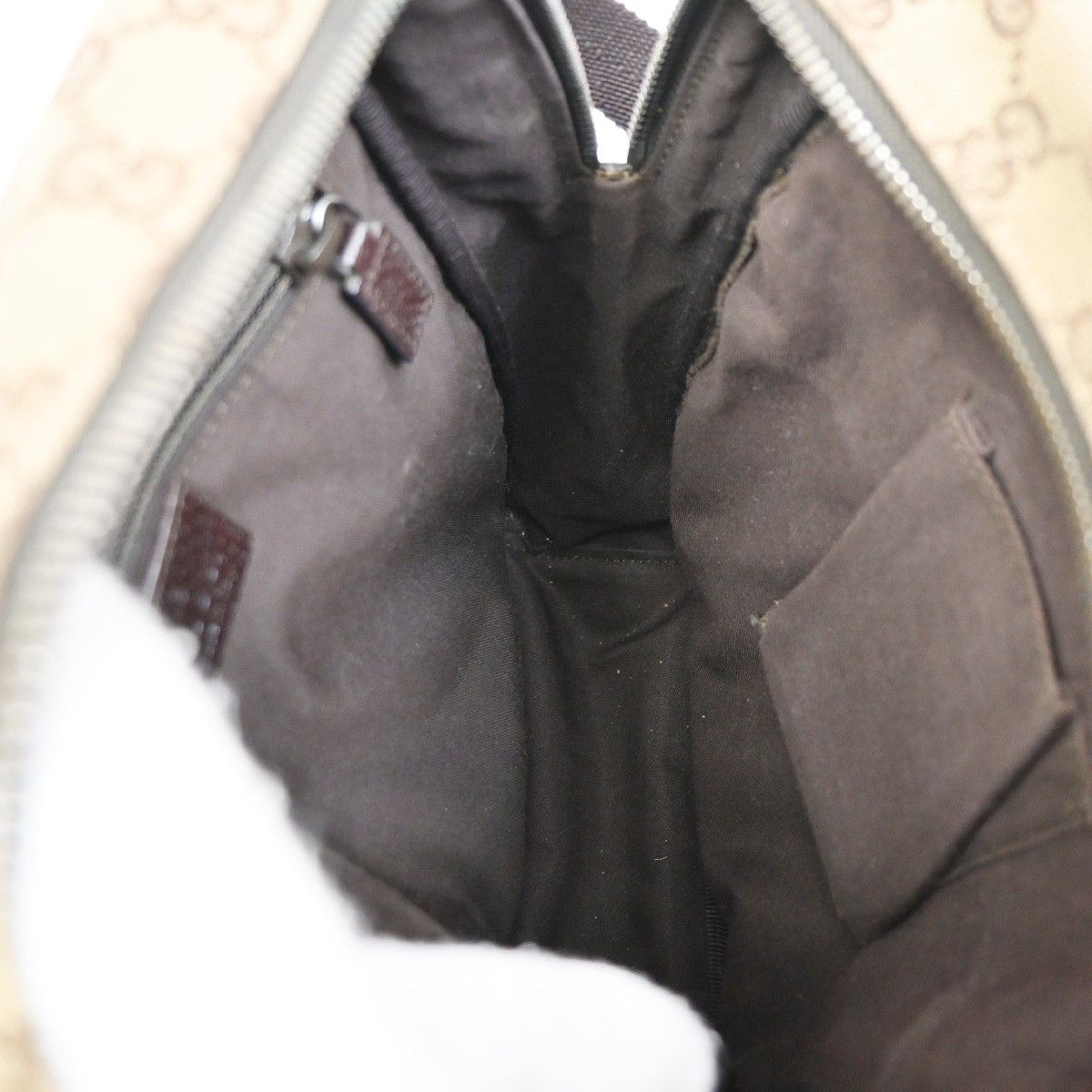 Gucci Gucci Vintage Front Pocket Flat Messenger GG Canvas Size ONE SIZE - 12 Thumbnail