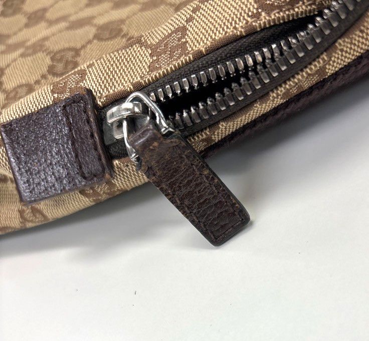 Gucci Gucci Vintage Front Pocket Flat Messenger GG Canvas Size ONE SIZE - 10 Thumbnail