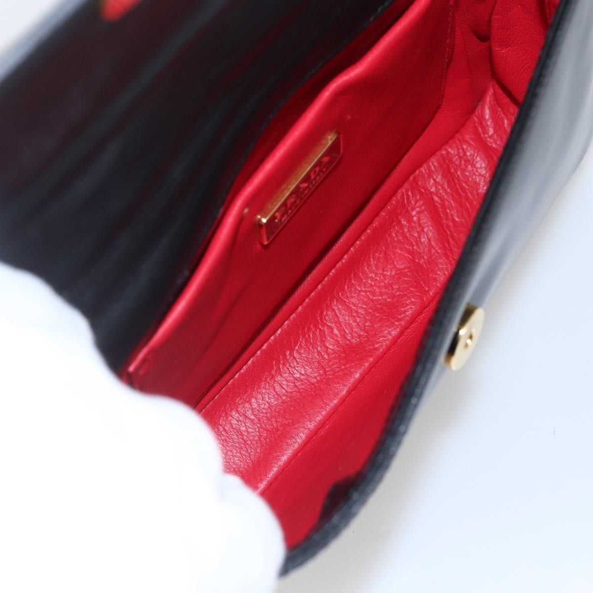 Prada Prada Bow Top handle bag Leather Size ONE SIZE - 5 Thumbnail