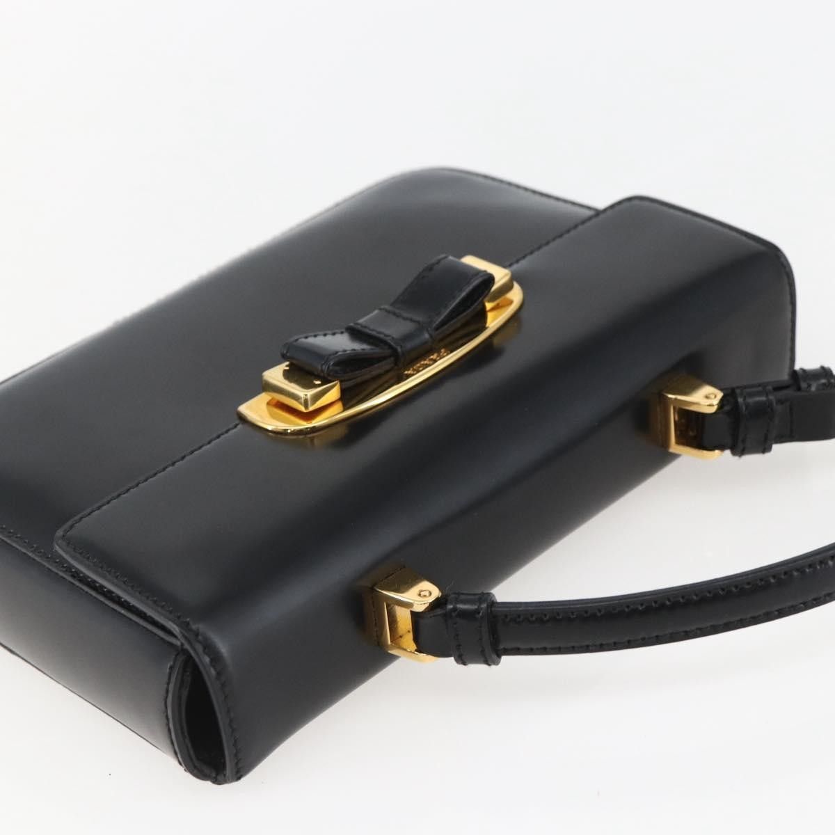 Prada Prada Bow Top handle bag Leather Size ONE SIZE - 17 Thumbnail
