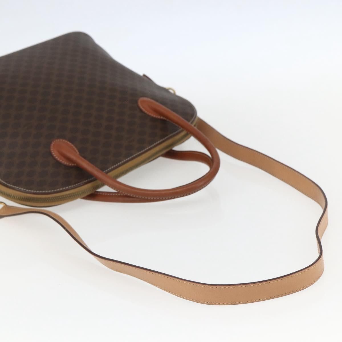 Celine Celine Vintage Macadam Handbag Canvas and Leather Size ONE SIZE - 16 Thumbnail