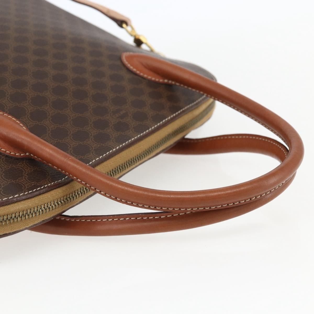 Celine Celine Vintage Macadam Handbag Canvas and Leather Size ONE SIZE - 8 Thumbnail