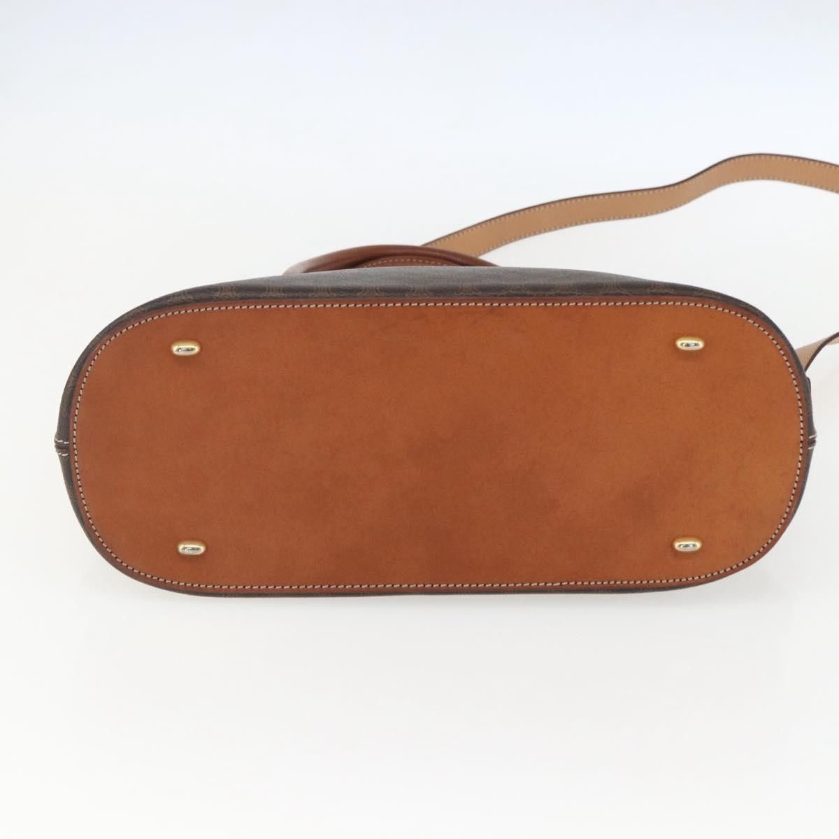 Celine Celine Vintage Macadam Handbag Canvas and Leather Size ONE SIZE - 14 Thumbnail