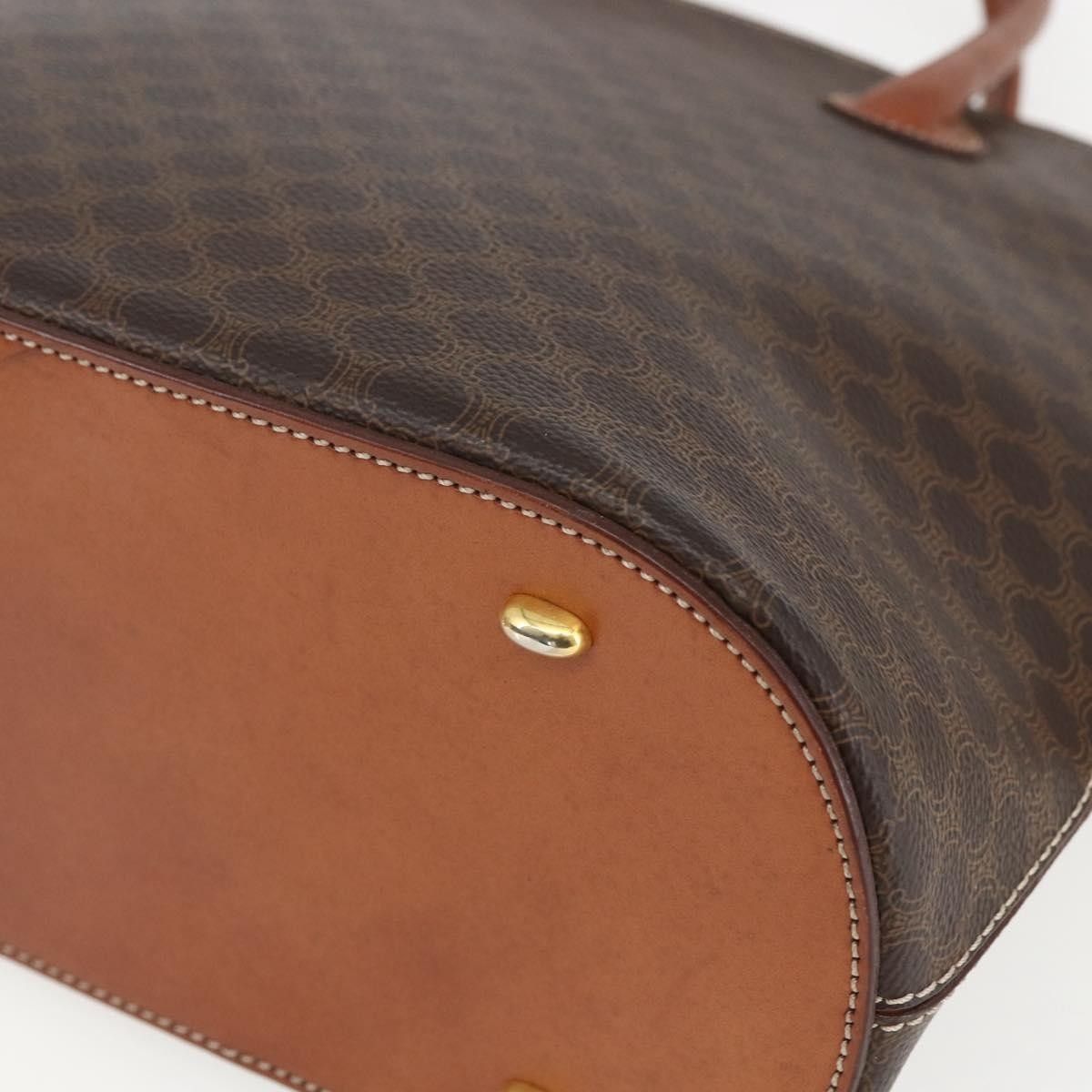 Celine Celine Vintage Macadam Handbag Canvas and Leather Size ONE SIZE - 9 Thumbnail