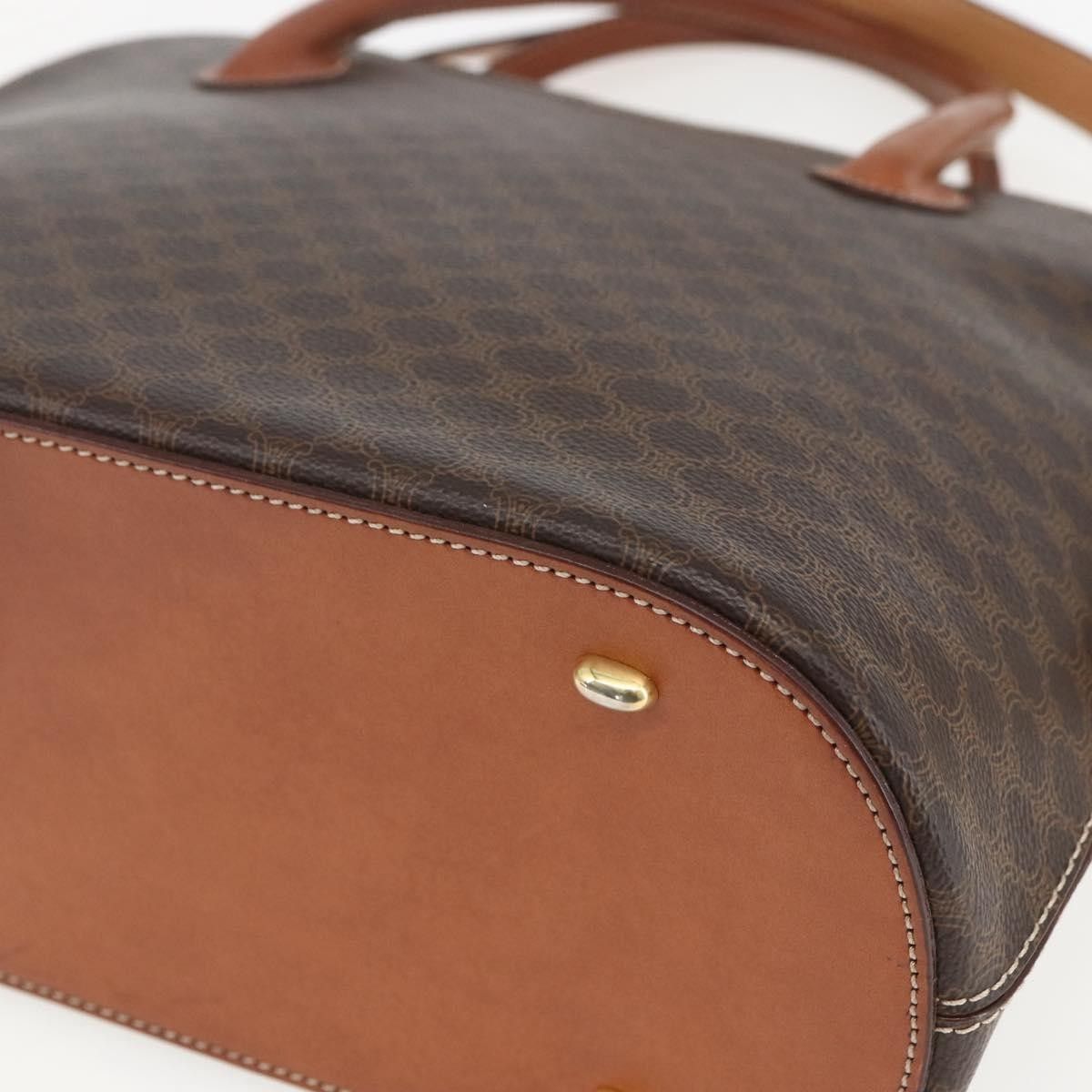 Celine Celine Vintage Macadam Handbag Canvas and Leather Size ONE SIZE - 12 Thumbnail