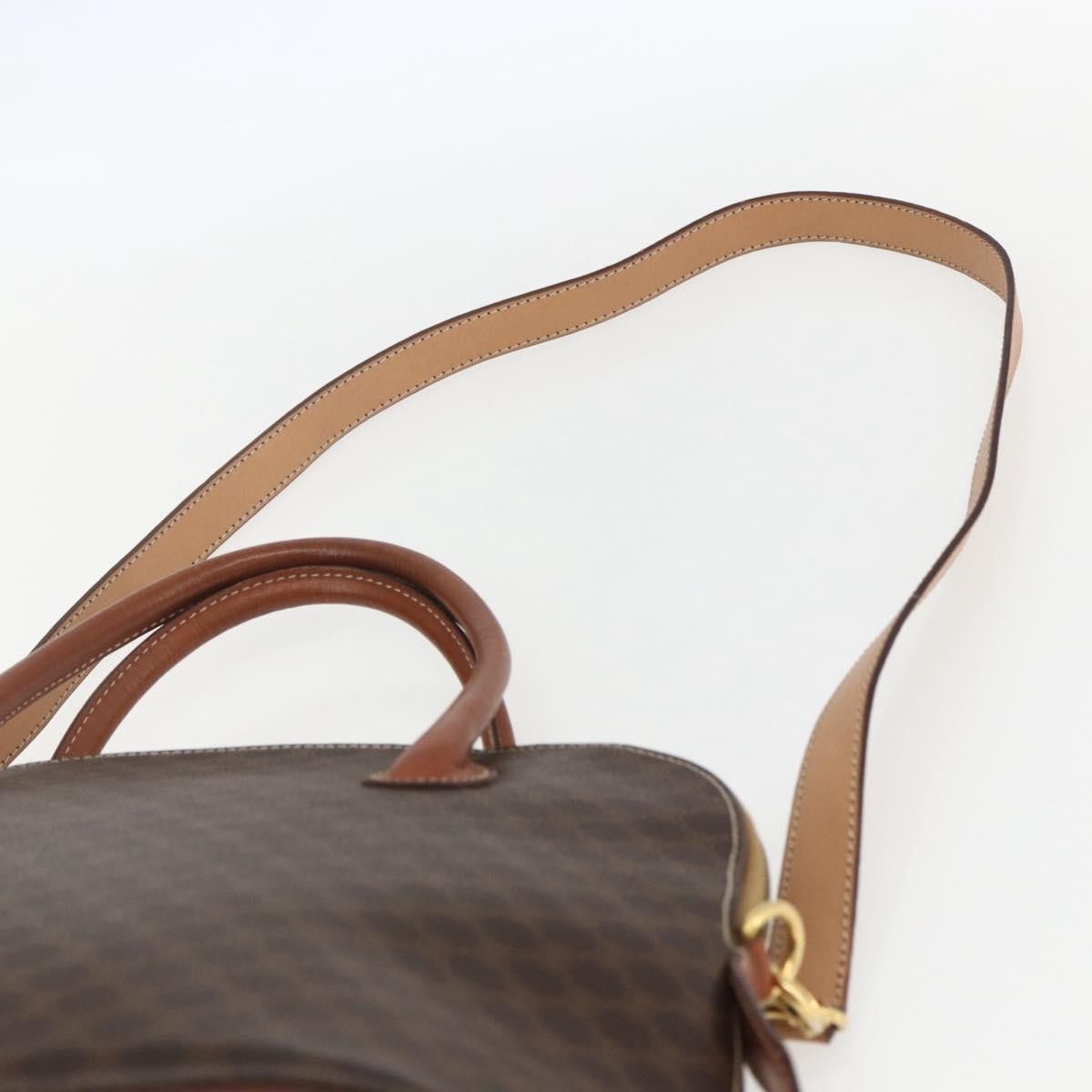 Celine Celine Vintage Macadam Handbag Canvas and Leather Size ONE SIZE - 20 Thumbnail