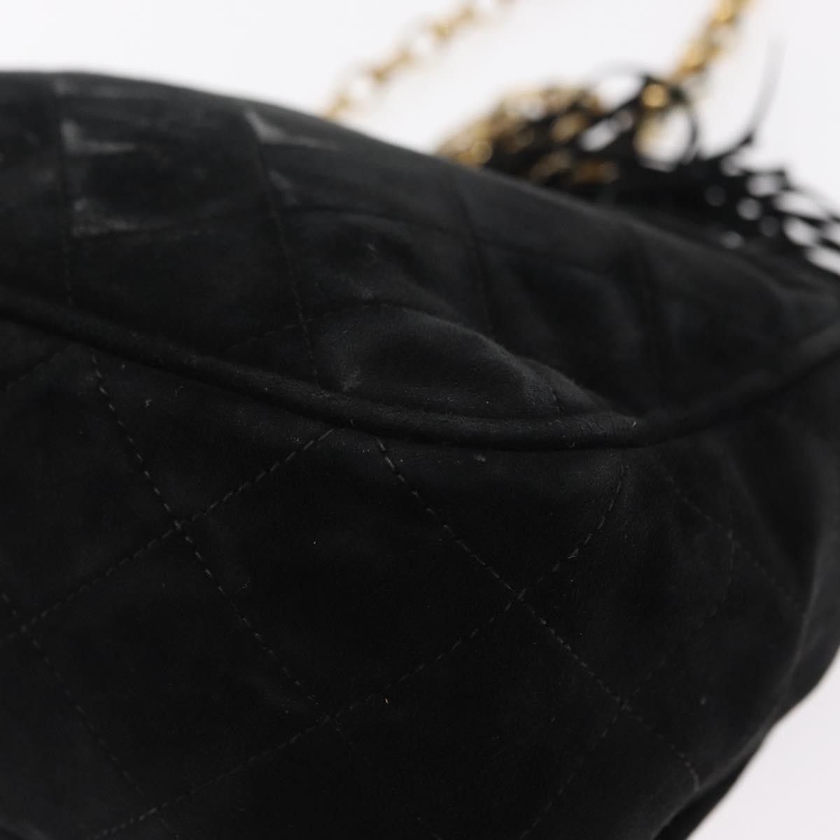 Chanel Chanel Vintage Front Pocket Camera Bag Quilted Suede Size ONE SIZE - 11 Thumbnail