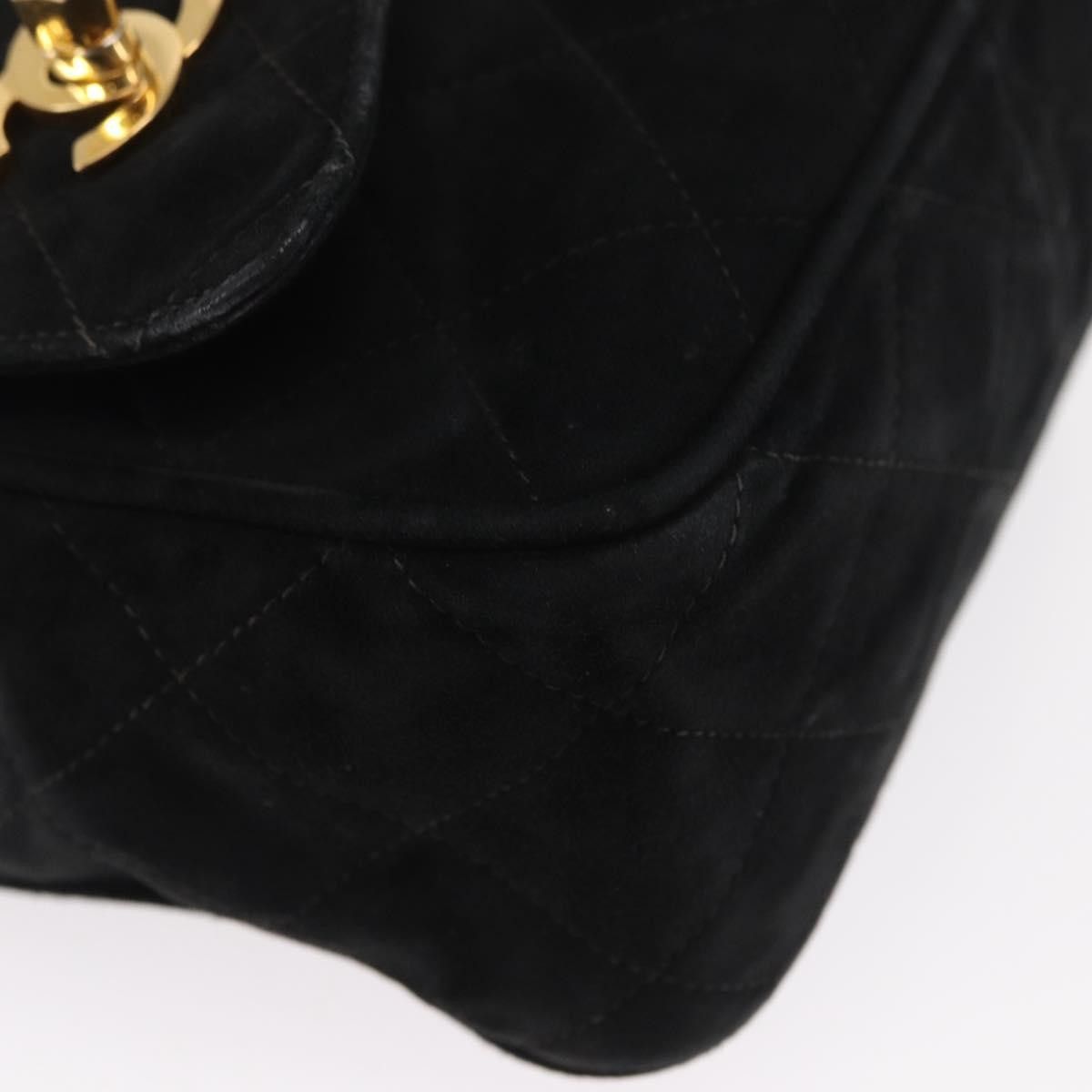 Chanel Chanel Vintage Front Pocket Camera Bag Quilted Suede Size ONE SIZE - 8 Thumbnail