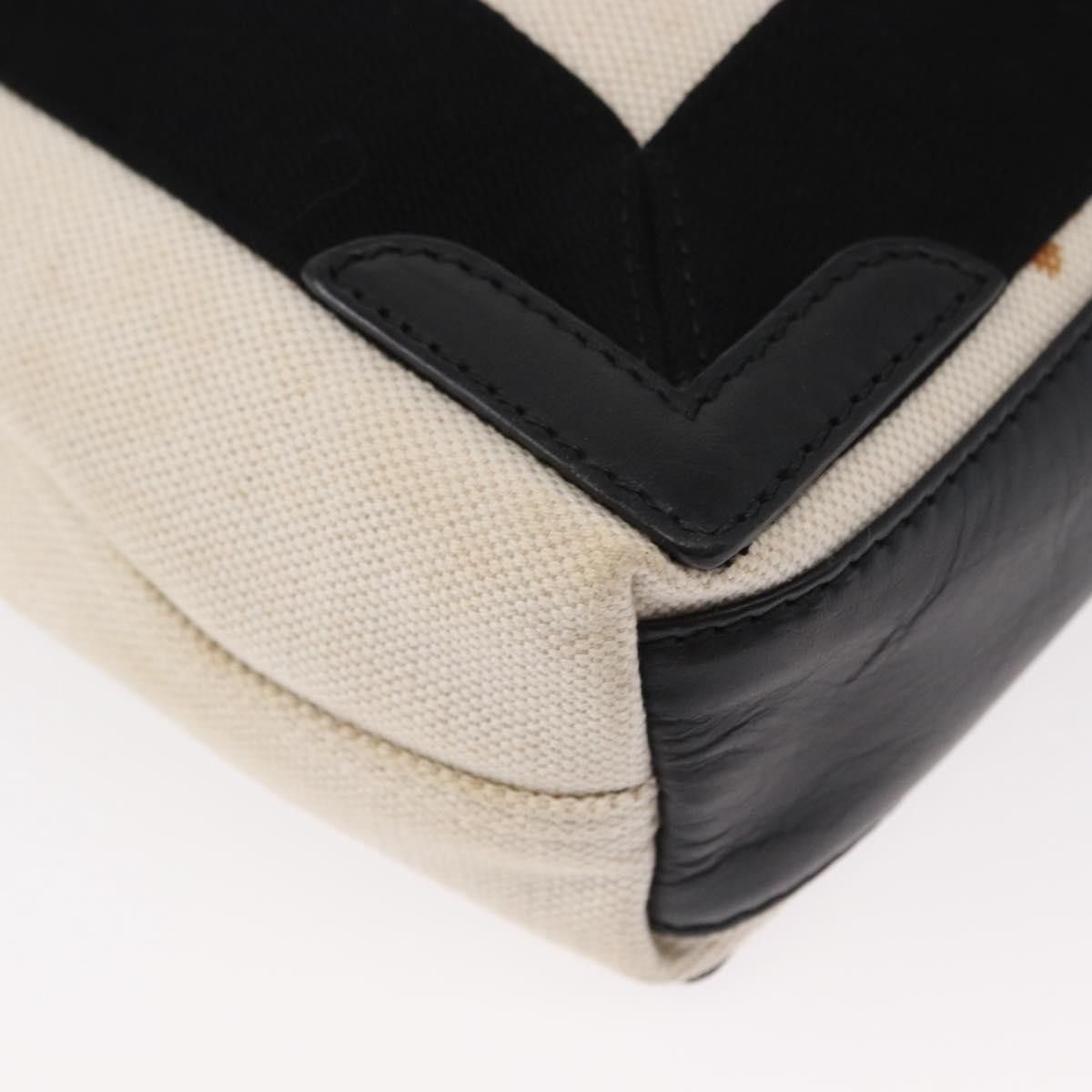 Balenciaga Balenciaga Navy Cabas Canvas with Leather Size ONE SIZE - 11 Thumbnail