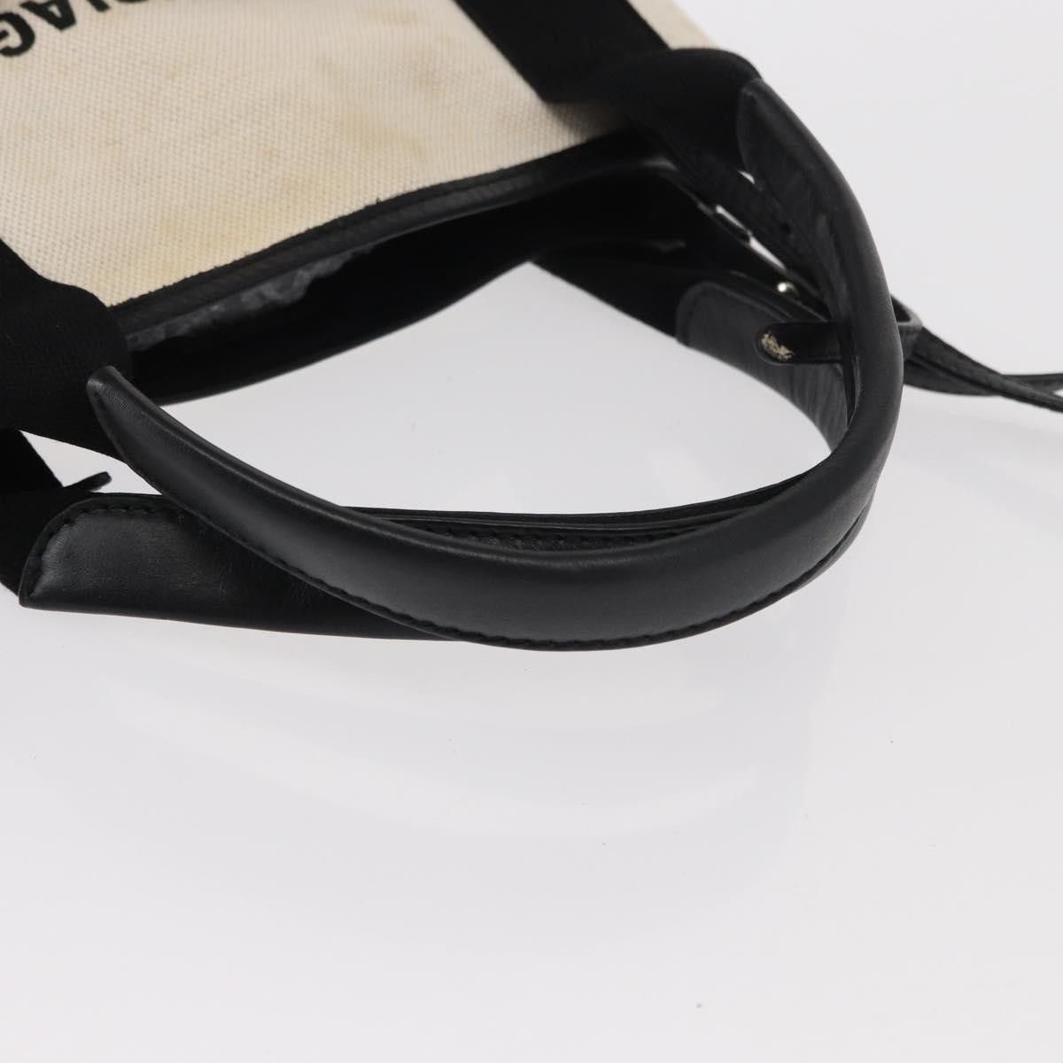 Balenciaga Balenciaga Navy Cabas Canvas with Leather Size ONE SIZE - 8 Thumbnail