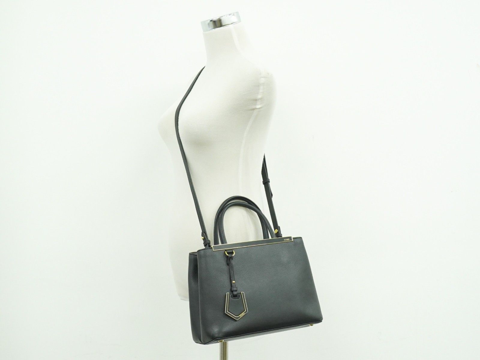 Fendi Fendi 2Jours Bag Leather Size ONE SIZE - 10 Thumbnail