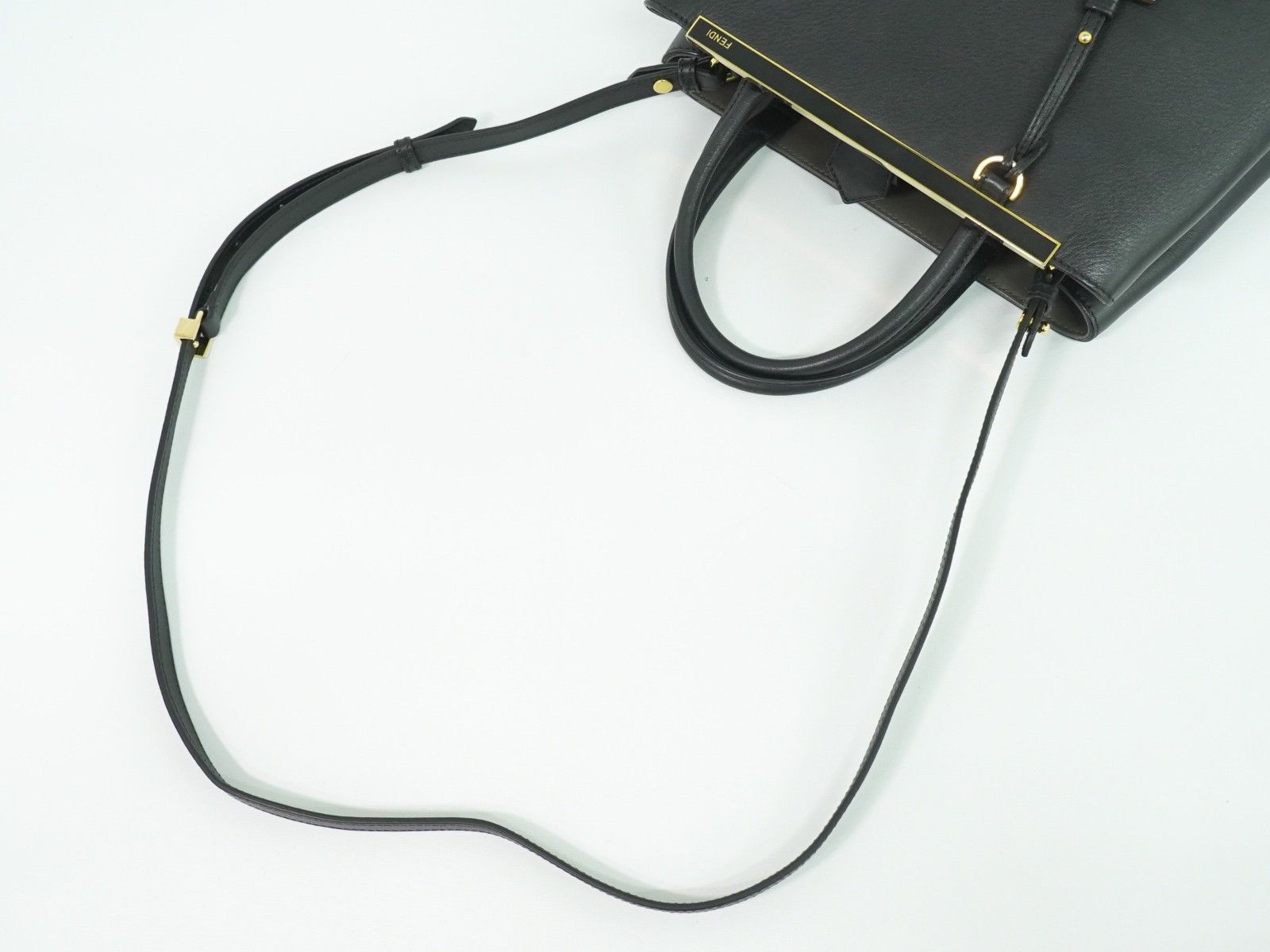 Fendi Fendi 2Jours Bag Leather Size ONE SIZE - 7 Thumbnail