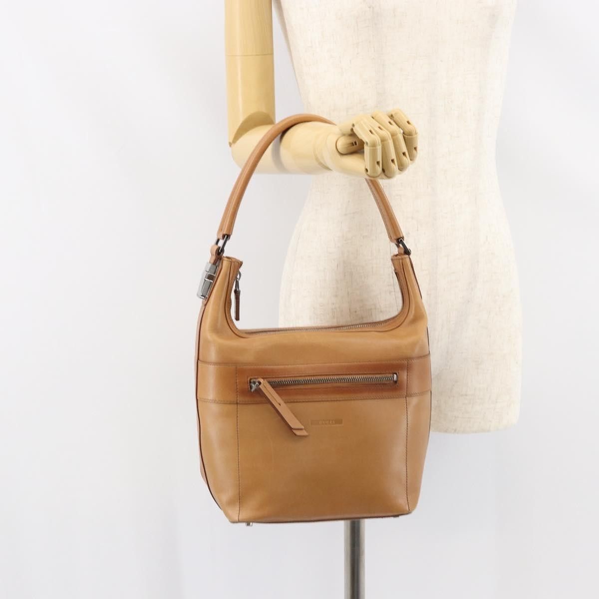 Gucci Gucci Vintage Handbag Leather Size ONE SIZE - 16 Thumbnail