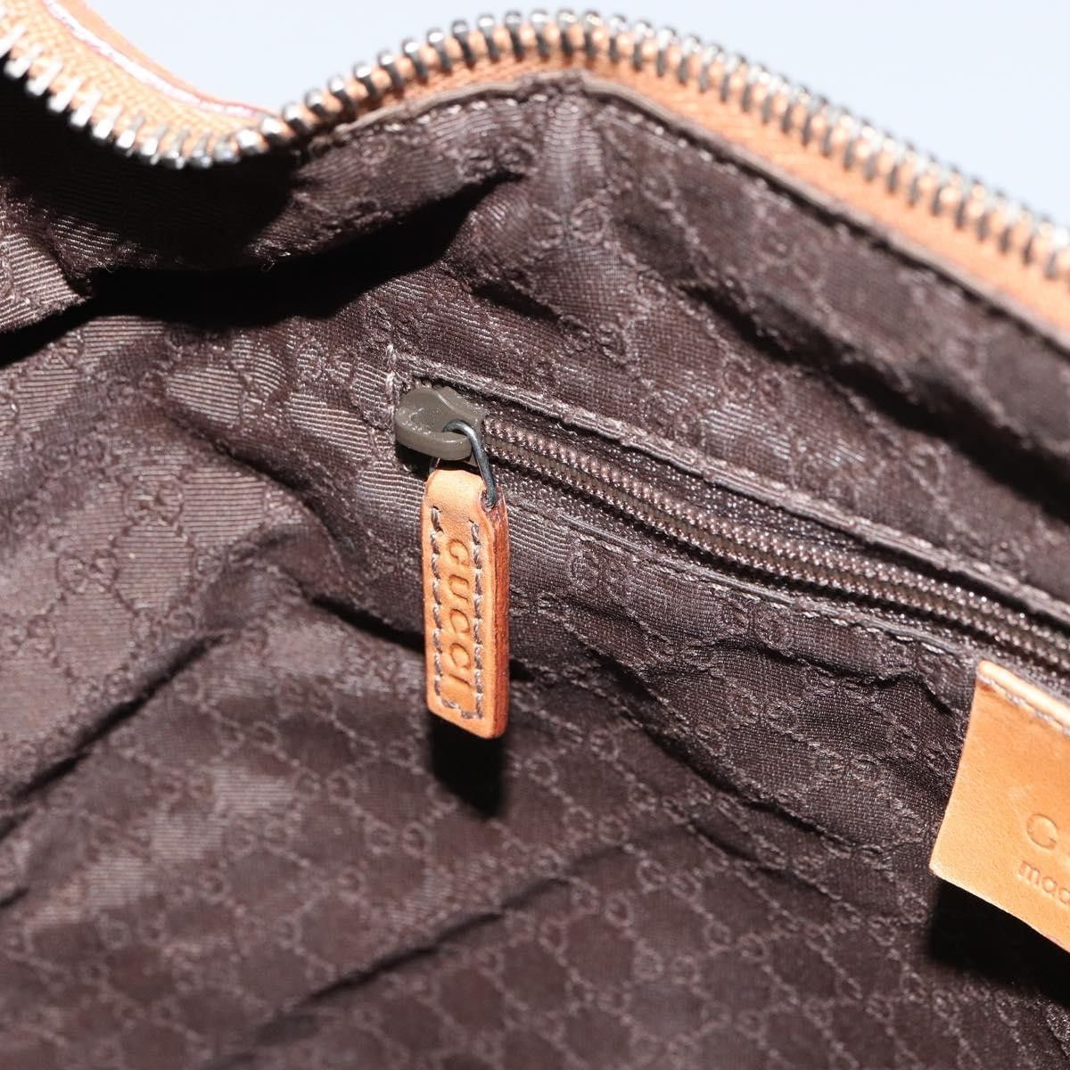 Gucci Gucci Vintage Handbag Leather Size ONE SIZE - 14 Thumbnail