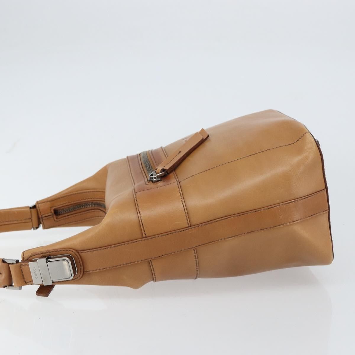 Gucci Gucci Vintage Handbag Leather Size ONE SIZE - 4 Thumbnail