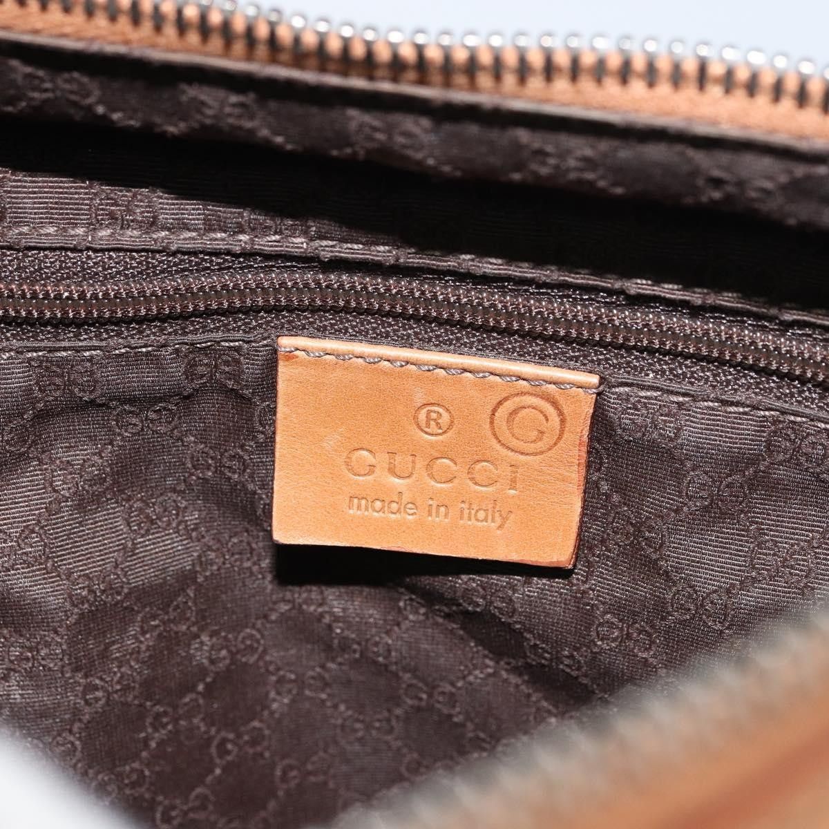 Gucci Gucci Vintage Handbag Leather Size ONE SIZE - 6 Thumbnail