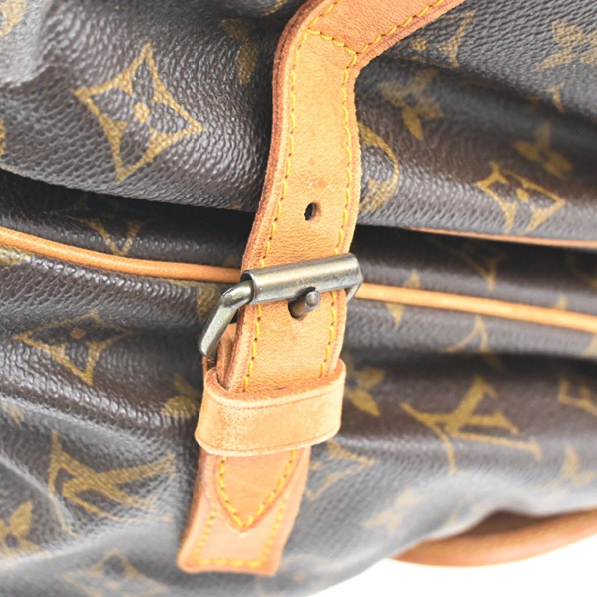 Louis Vuitton Louis Vuitton Saumur Handbag Monogram Canvas Size ONE SIZE - 12 Thumbnail