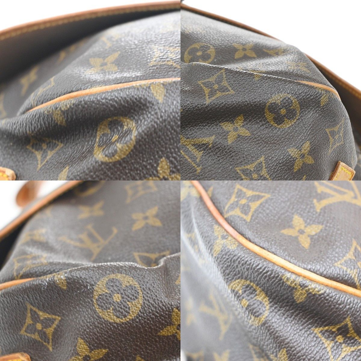 Louis Vuitton Louis Vuitton Saumur Handbag Monogram Canvas Size ONE SIZE - 9 Thumbnail