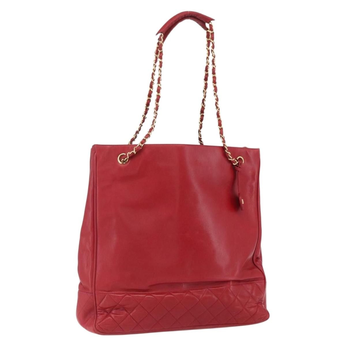 Chanel Chanel Vintage Shopping Tote Lambskin Size ONE SIZE - 16 Thumbnail