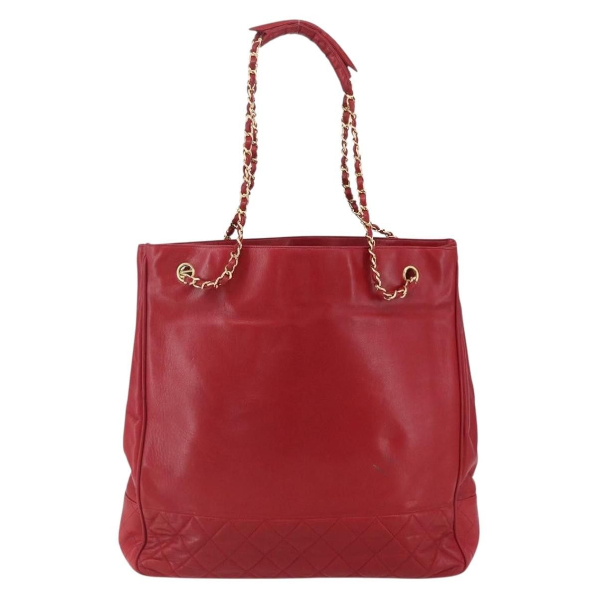 Chanel Chanel Vintage Shopping Tote Lambskin Size ONE SIZE - 2 Thumbnail