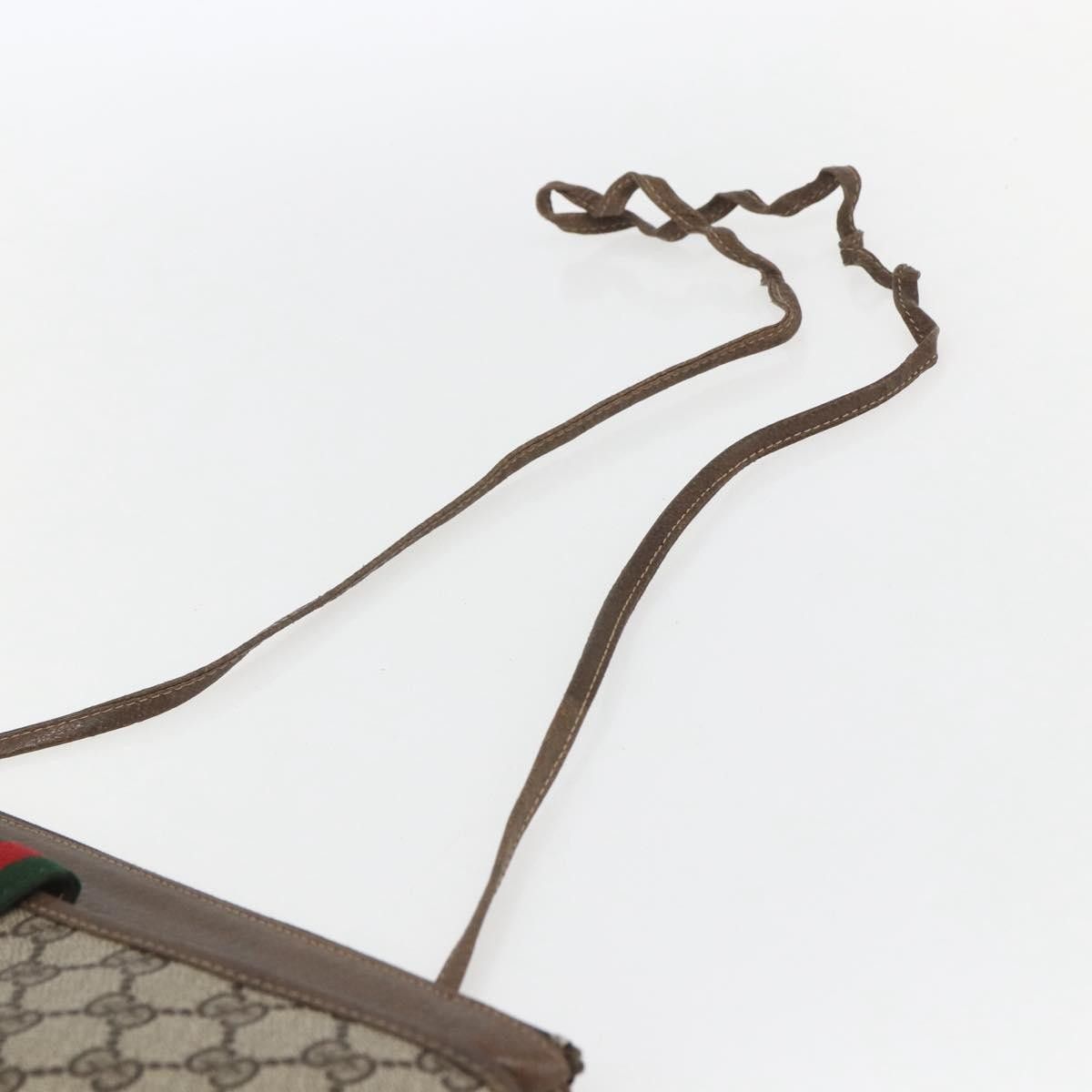 Gucci Gucci Vintage Web Crossbody Bag GG Coated Canvas Size ONE SIZE - 16 Thumbnail