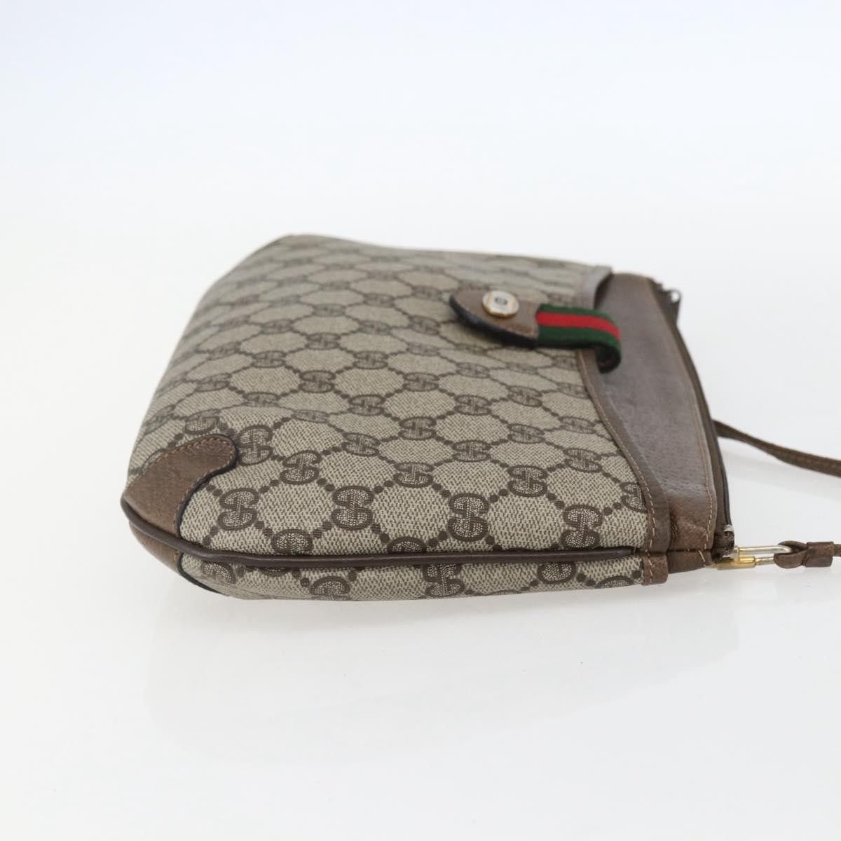 Gucci Gucci Vintage Web Crossbody Bag GG Coated Canvas Size ONE SIZE - 4 Thumbnail