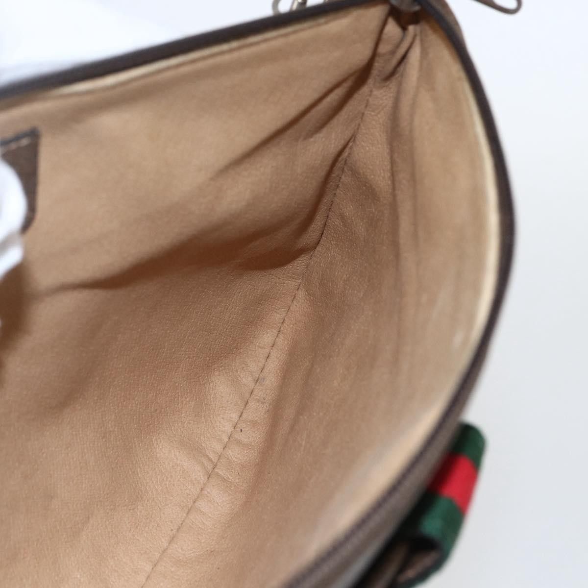 Gucci Gucci Vintage Web Crossbody Bag GG Coated Canvas Size ONE SIZE - 18 Thumbnail