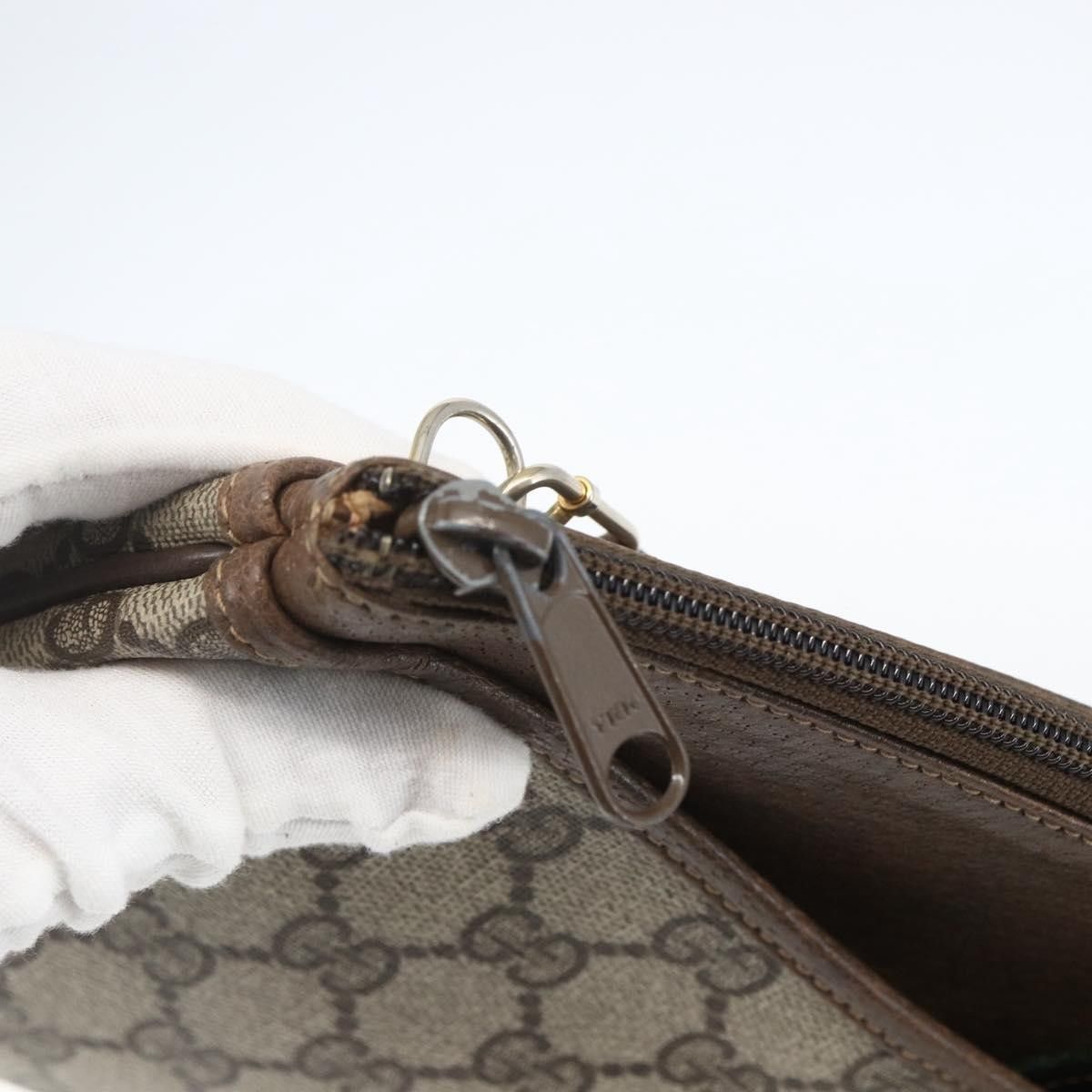 Gucci Gucci Vintage Web Crossbody Bag GG Coated Canvas Size ONE SIZE - 17 Thumbnail