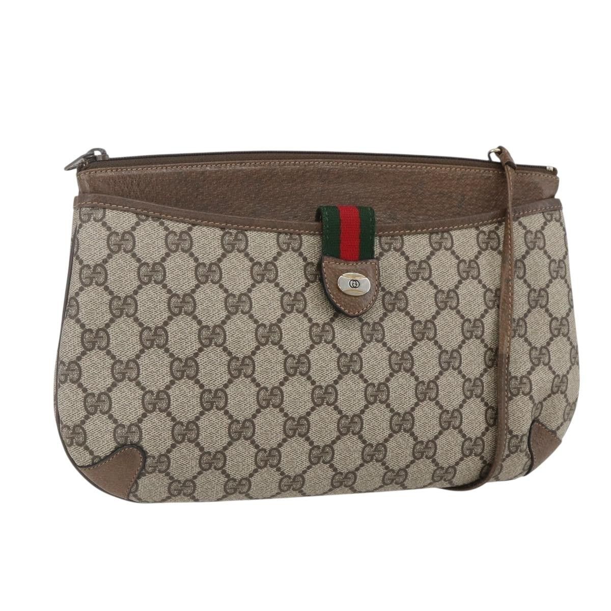 Gucci Gucci Vintage Web Crossbody Bag GG Coated Canvas Size ONE SIZE - 20 Thumbnail