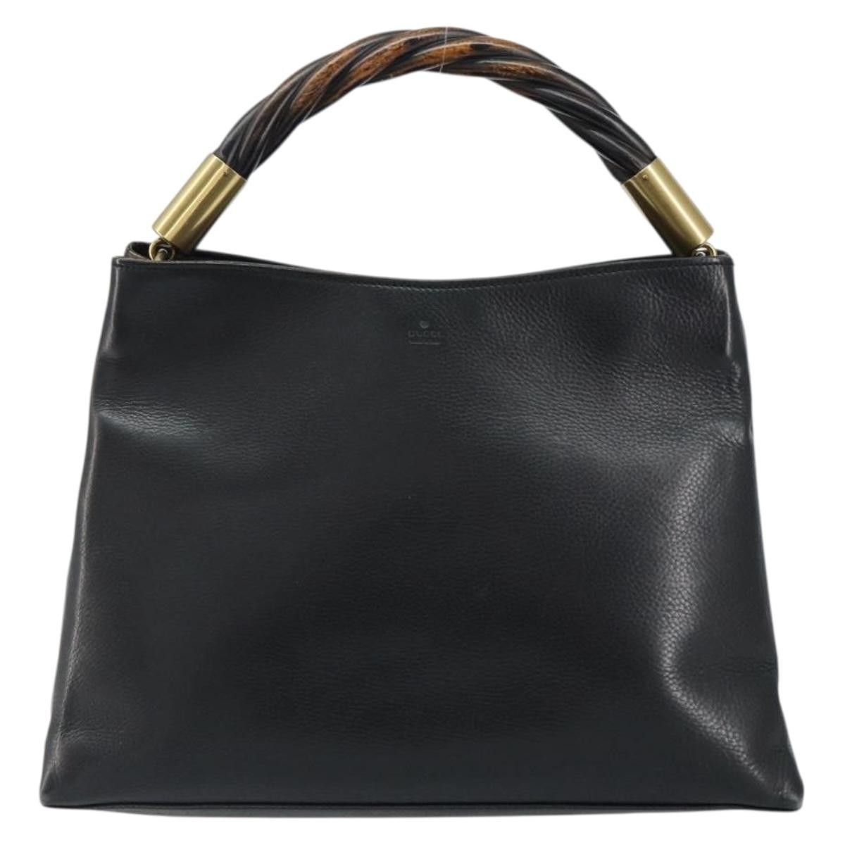 Gucci Gucci Vintage Handbag Leather Size ONE SIZE - 19 Thumbnail