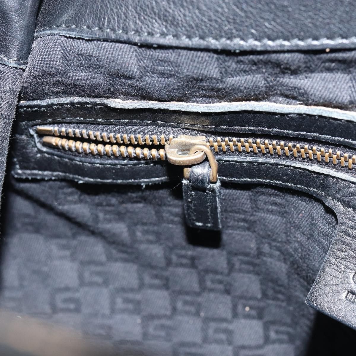 Gucci Gucci Vintage Handbag Leather Size ONE SIZE - 13 Thumbnail