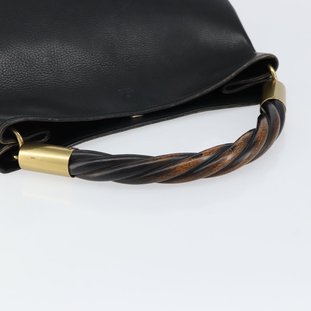 Gucci Gucci Vintage Handbag Leather Size ONE SIZE - 8 Thumbnail