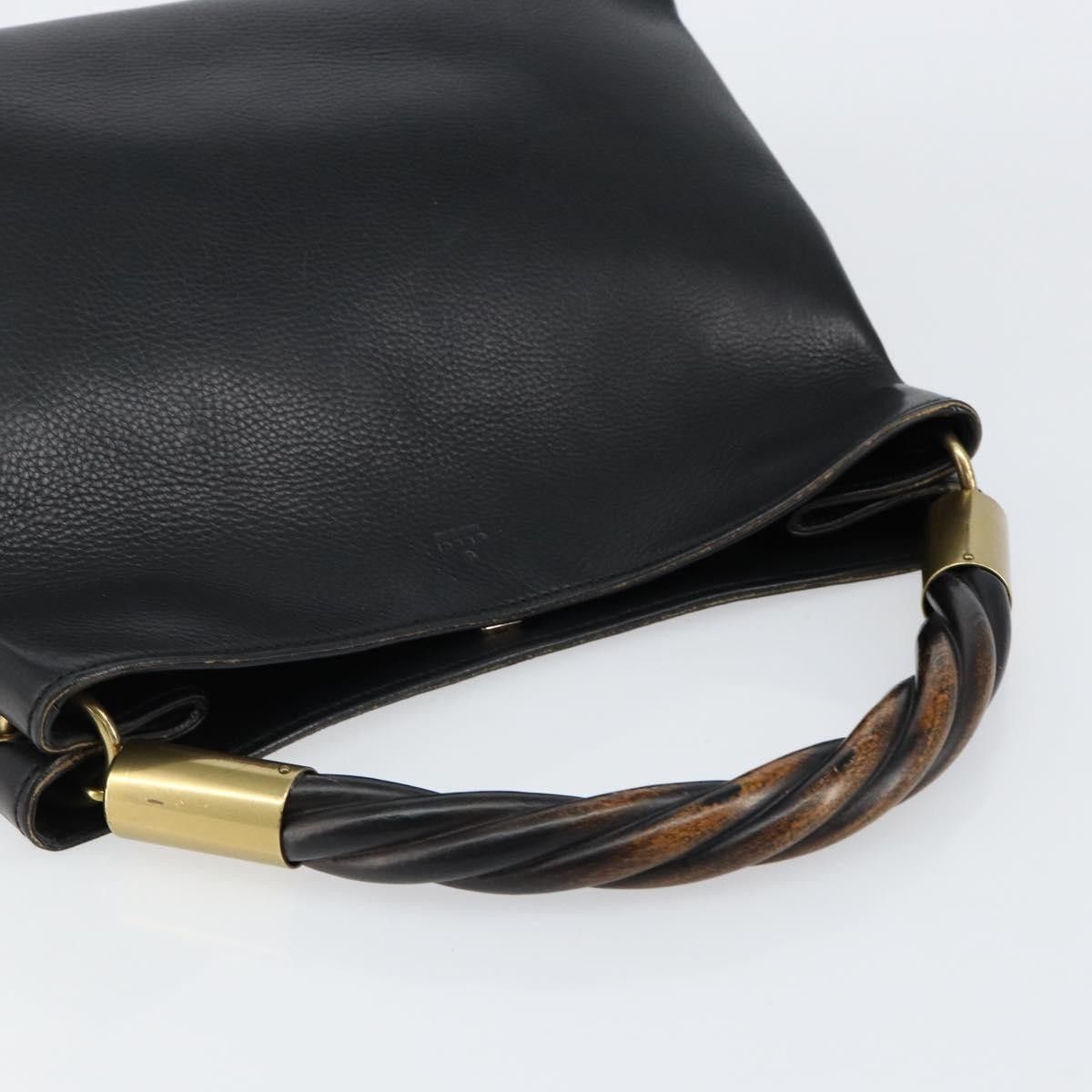 Gucci Gucci Vintage Handbag Leather Size ONE SIZE - 16 Thumbnail