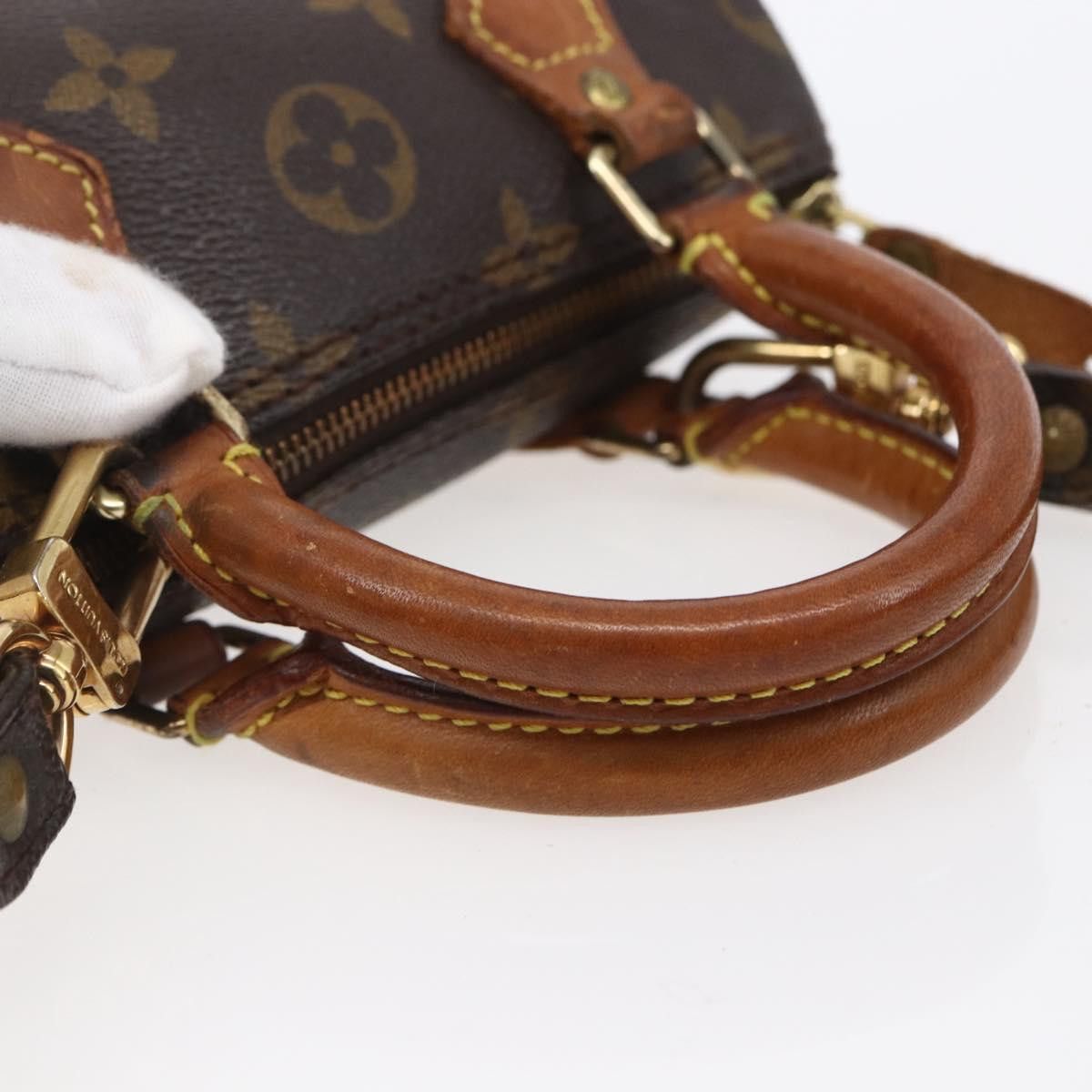 Louis Vuitton Louis Vuitton Speedy Mini HL Handbag Monogram Canvas Size ONE SIZE - 8 Thumbnail