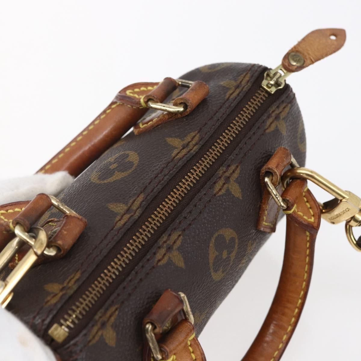 Louis Vuitton Louis Vuitton Speedy Mini HL Handbag Monogram Canvas Size ONE SIZE - 16 Thumbnail