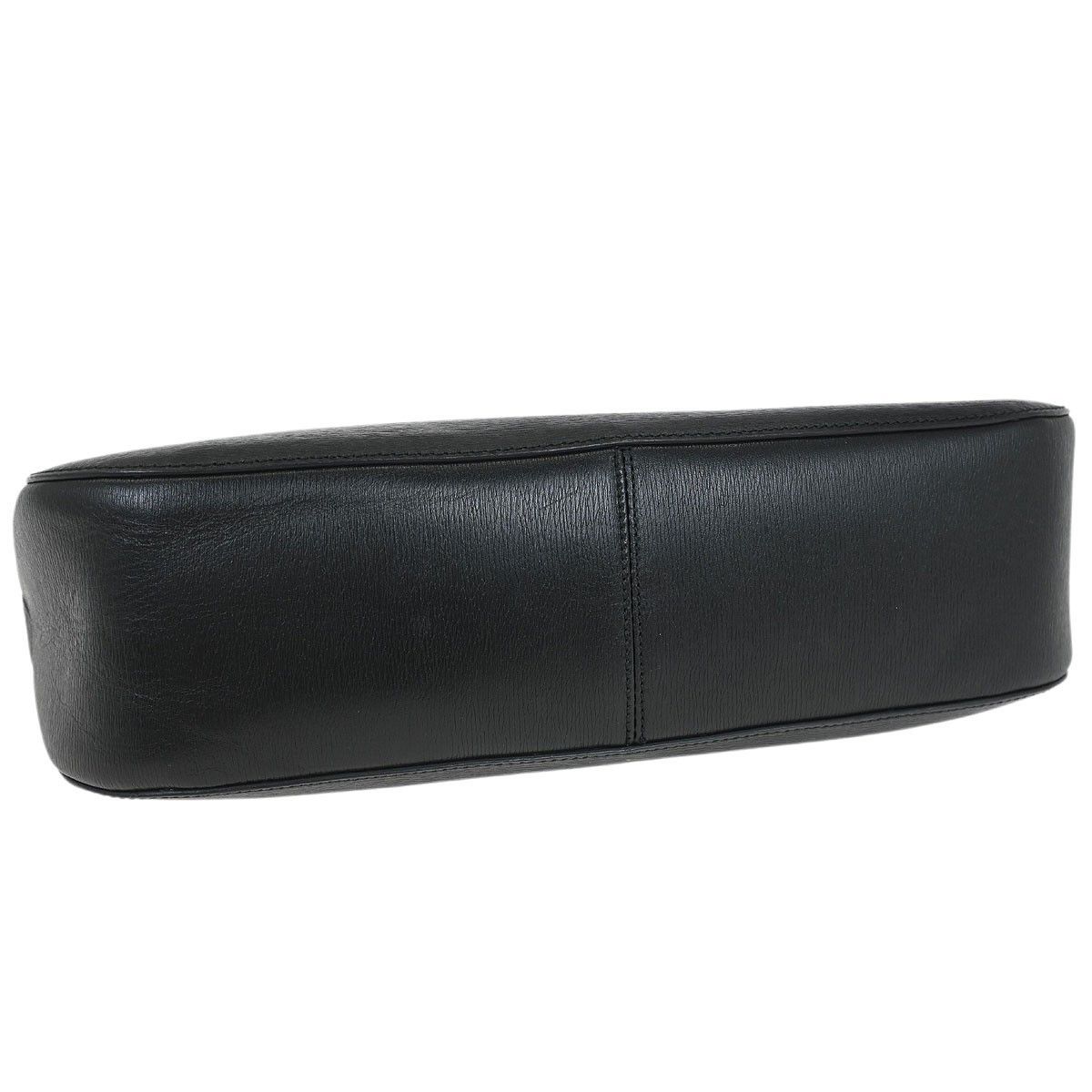 Gucci Gucci Vintage Bamboo Handle Bag Leather Size ONE SIZE - 6 Thumbnail