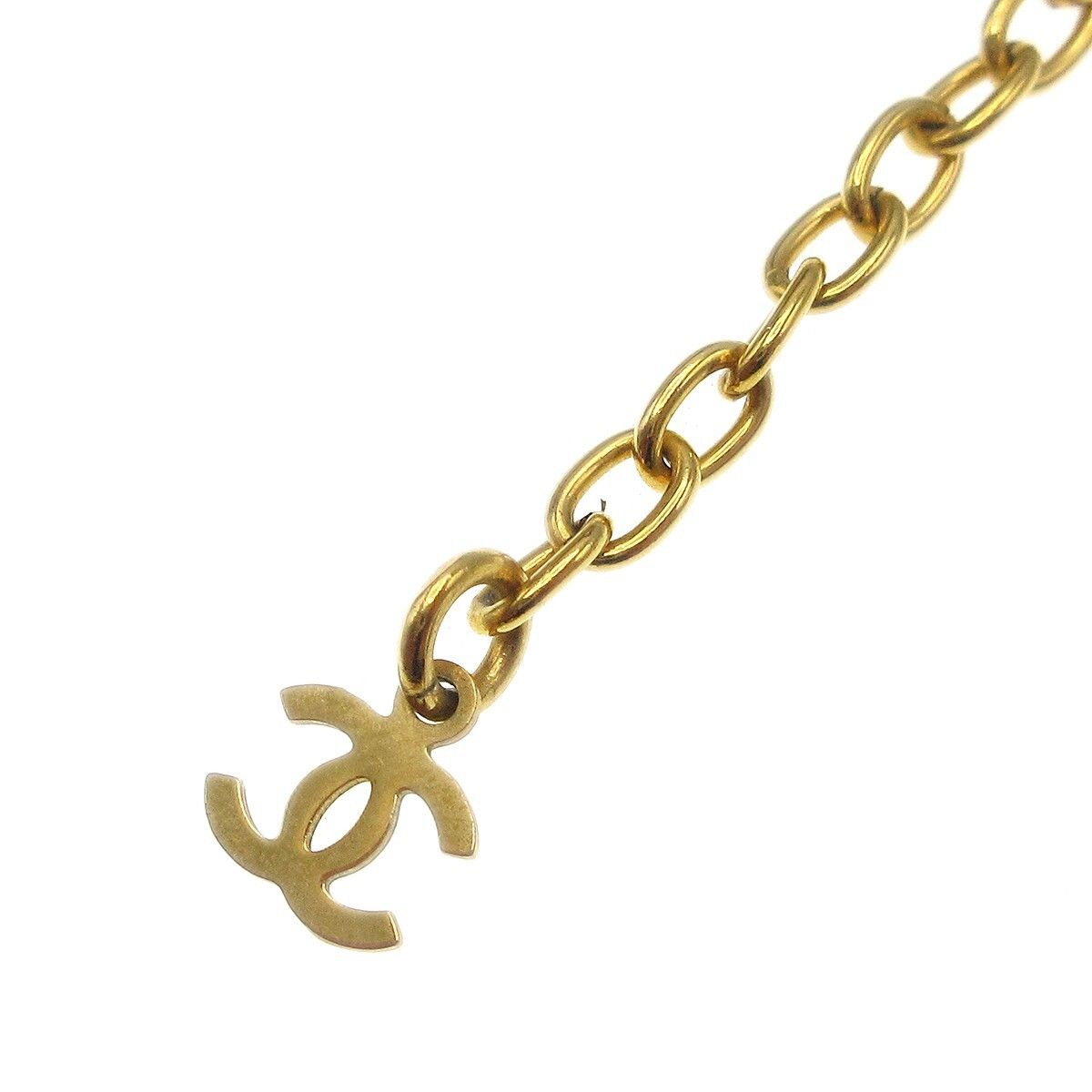 Chanel Chanel Vintage CC Clover Pendant Necklace Resin Size ONE SIZE - 4 Thumbnail