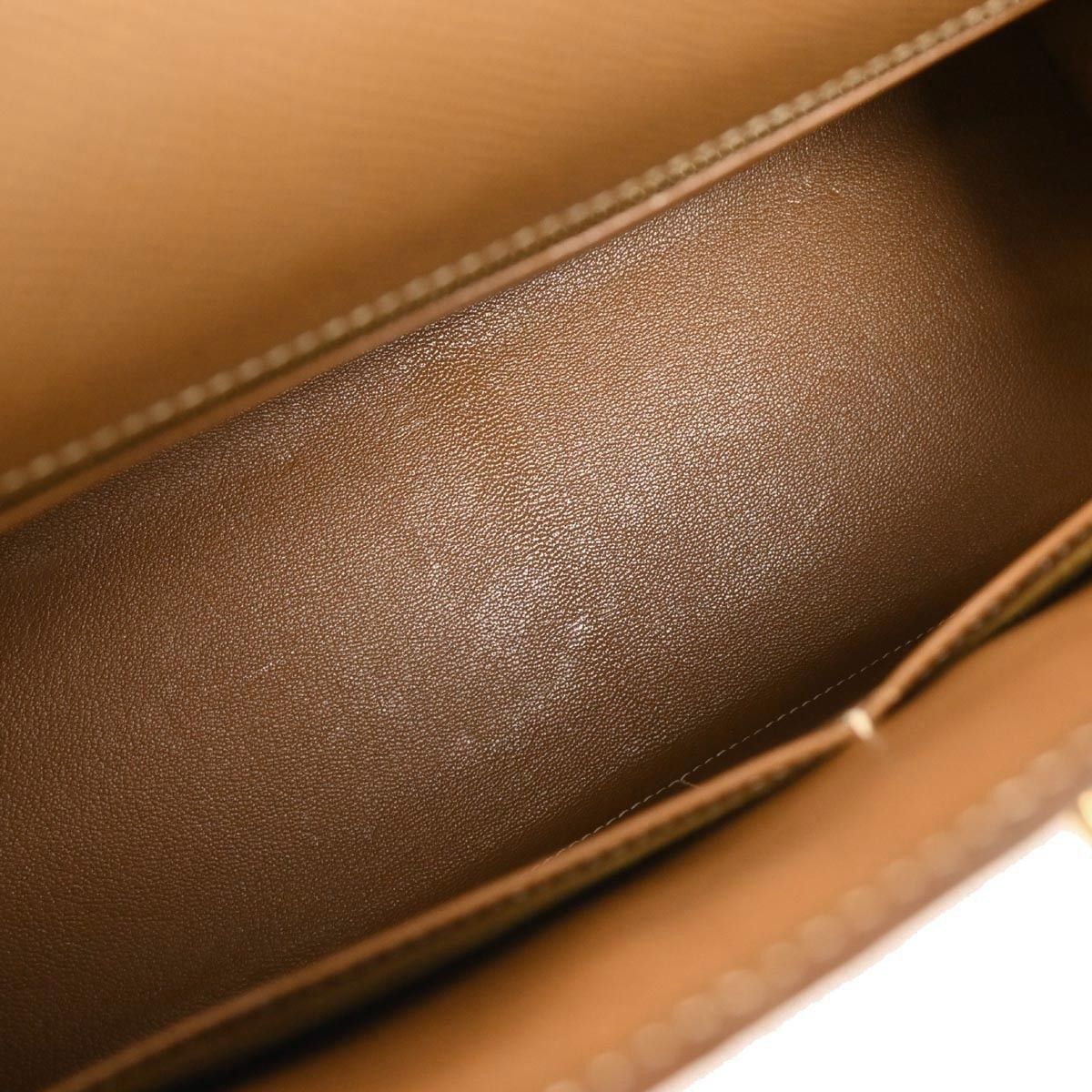 Hermes Hermes Kelly Handbag Calf leather with hardware gold Size ONE SIZE - 3 Thumbnail