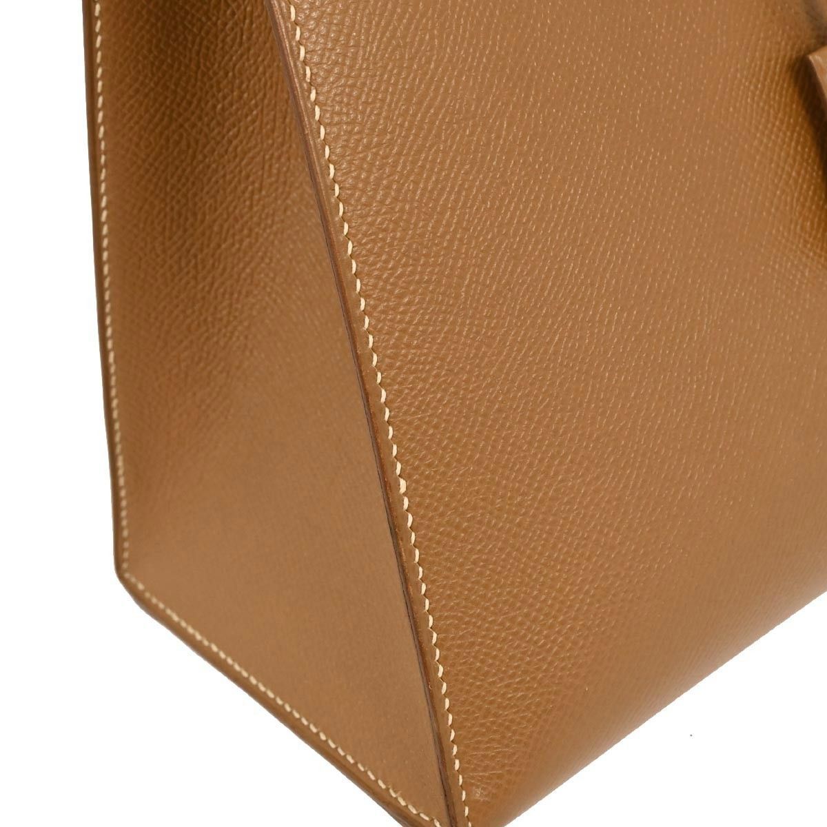 Hermes Hermes Kelly Handbag Calf leather with hardware gold Size ONE SIZE - 8 Thumbnail