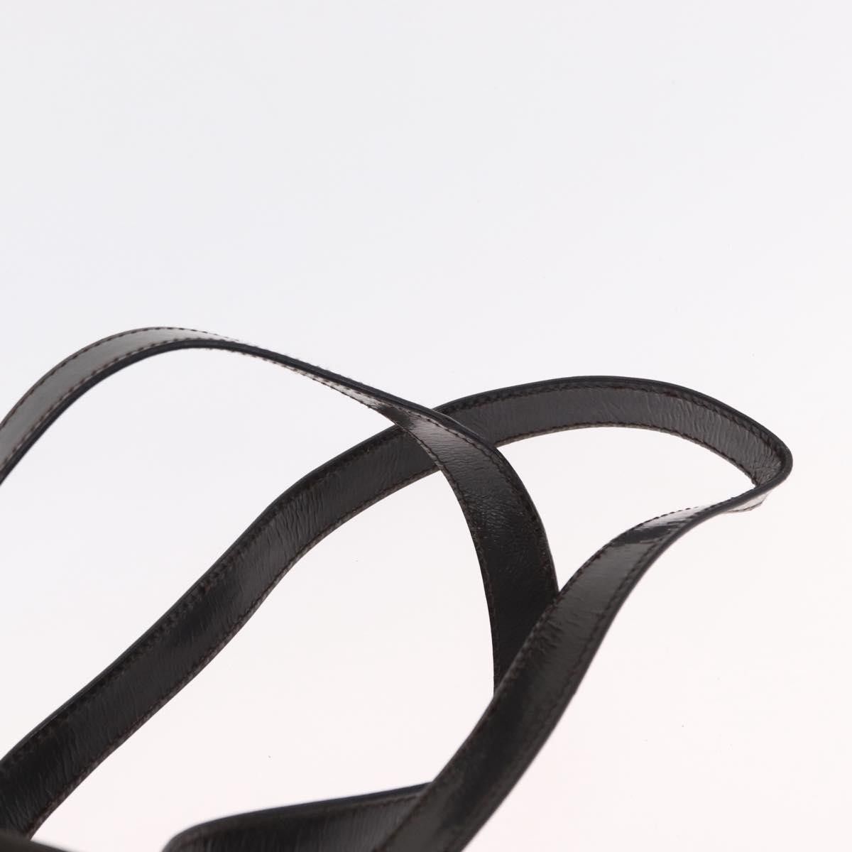 Gucci Gucci Vintage Bamboo Backpack Nylon and Patent Leather Size ONE SIZE - 20 Thumbnail