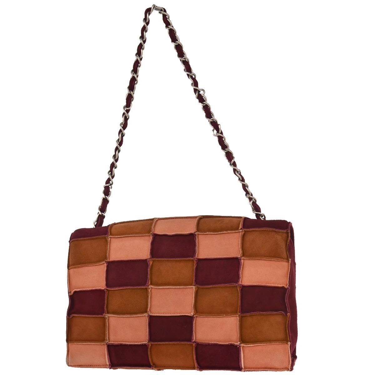Chanel Chanel Reissue Flap Bag Suede Patchwork Size ONE SIZE - 2 Thumbnail