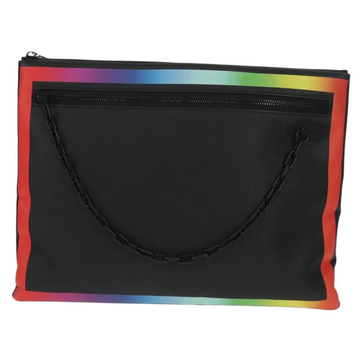 Louis Vuitton Louis Vuitton Pochette A4 Rainbow Taiga Leather Size ONE SIZE - 17 Thumbnail
