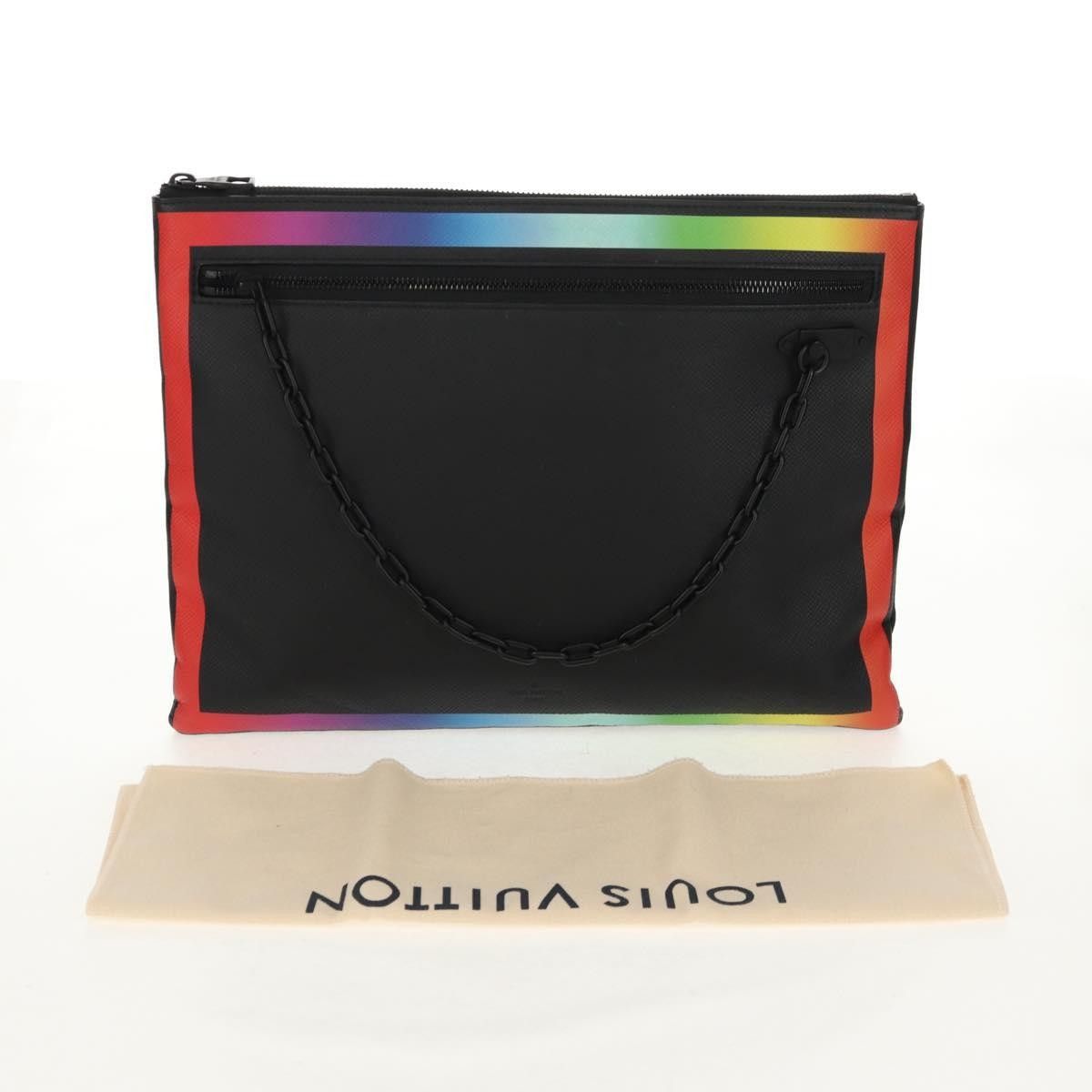 Louis Vuitton Louis Vuitton Pochette A4 Rainbow Taiga Leather Size ONE SIZE - 12 Thumbnail